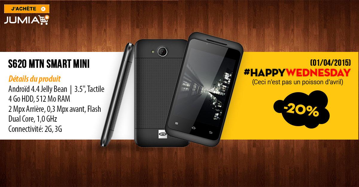 JumiaCameroun's tweet image. Smart Mini MTN | La nouvelle recrue du @MTNCameroon #HappyWednesday #SMARTmini #C2m1 on bit.ly/1MoL045