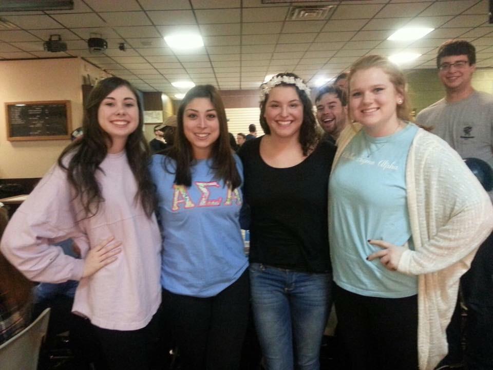 asacmich's tweet photo. A few of our sisters at @PKT_CMU #SeriousFunWeek bowling event! We'll see you guys again at Phry Tau tonight! http://t.co/UcgCXVfqiL