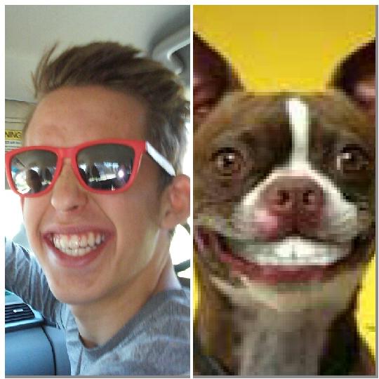 ShawdyWhiteBoy's tweet photo. My big little bro Zach just got his braces off! Resemblance? http://t.co/qrKFvCHDlS
