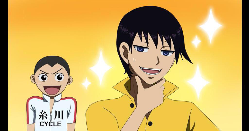 toki6ar's tweet photo. アニメ『弱虫ペダル−SPARE BIKE−』夏にやるらしいね！東堂編の画像がチラッと出てた！ http://t.co/FsHbmbKzTX