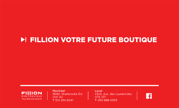 Fillion Électronique fait un clin d’oeil publicitaire à la fermeture de #FutureShop bit.ly/1I0XLUw