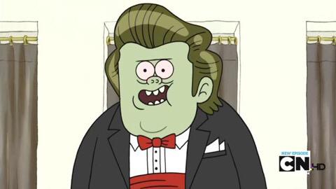 Cartoon_Freaks's tweet photo. Why Justin Bieber looking like Muscle Man? #justinbieberroast #regularshow http://t.co/7SfjFVaKNr