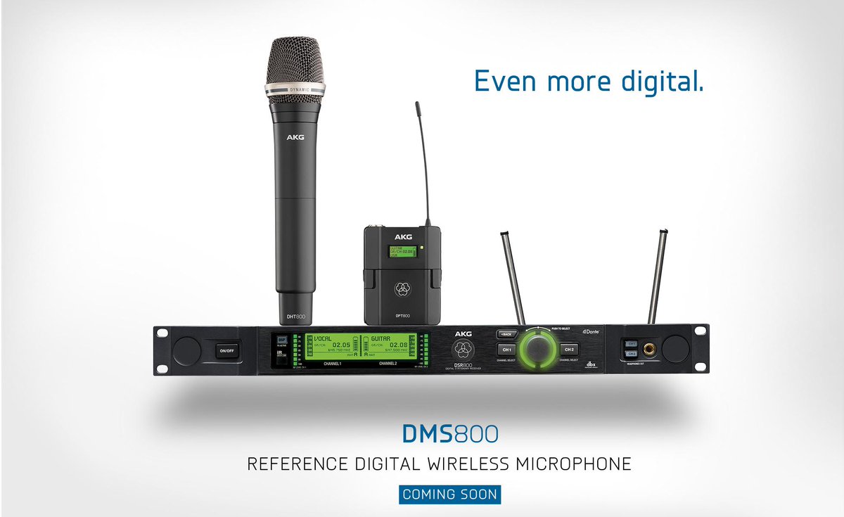 AKGaudio's tweet photo. High level digital wireless data transmission with DANTE technology #DMS800 http://t.co/3fkuENsCh4 http://t.co/7tapqYW05C
