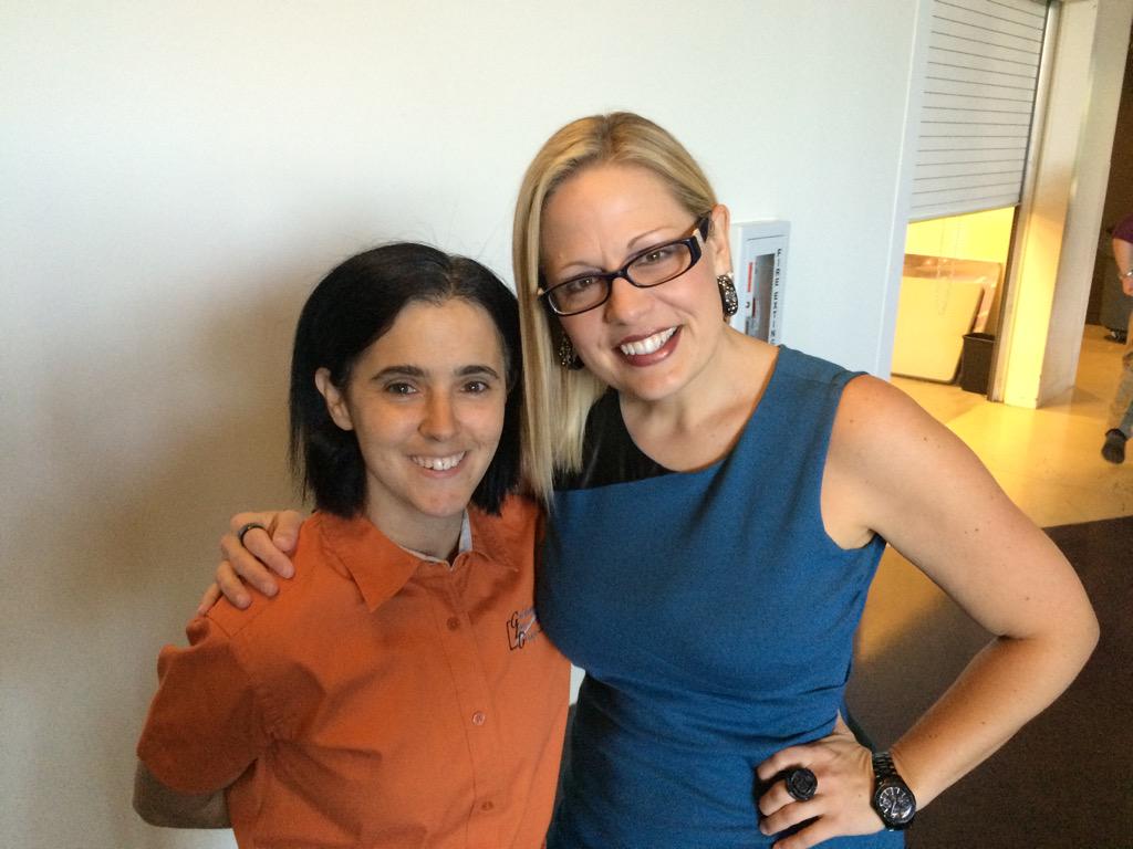 Goldmanlawaz's tweet photo. Pleasure to meet @kyrstensinema today!
#helpingdisabled #socialsecurity #disabilities http://t.co/A2wy0z2kia