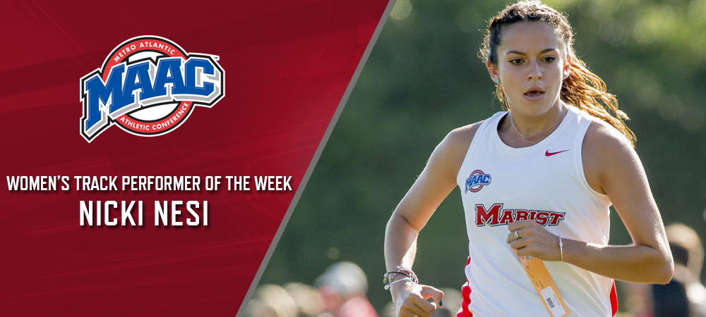 MaristAthletics's tweet photo. WT&amp;F: Congrats to junior Nicki Nesi on her #MAACTF award: http://t.co/bfitrFHpLl #GoRedFoxes http://t.co/rsrwcplCJp