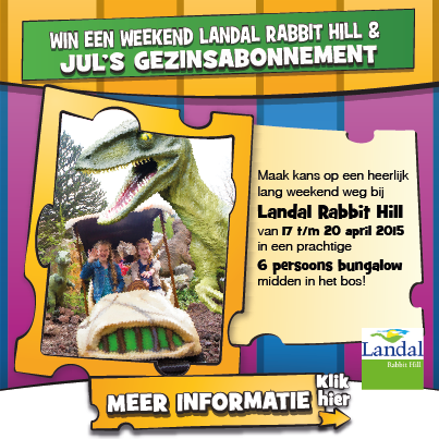 Maak kans op weekend Landal of 1 v/d andere #prijzen bij een #julianatoren gezinsabonnement bit.ly/18UPH90