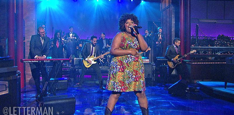 Letterman's tweet image. "If you can't do this, get out of the business!" -Dave on @TheSuffers killer performance. bit.ly/1FeoyJD
