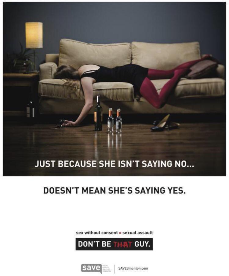 MyDaughtersArmy's tweet photo. A great campaign to help raise awareness.

Don't be 'THAT' guy. http://t.co/9WwPgcAUor
