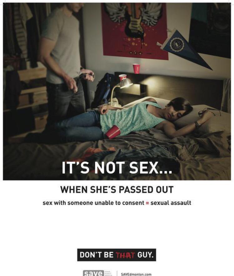 MyDaughtersArmy's tweet photo. A great campaign to help raise awareness.

Don't be 'THAT' guy. http://t.co/9WwPgcAUor
