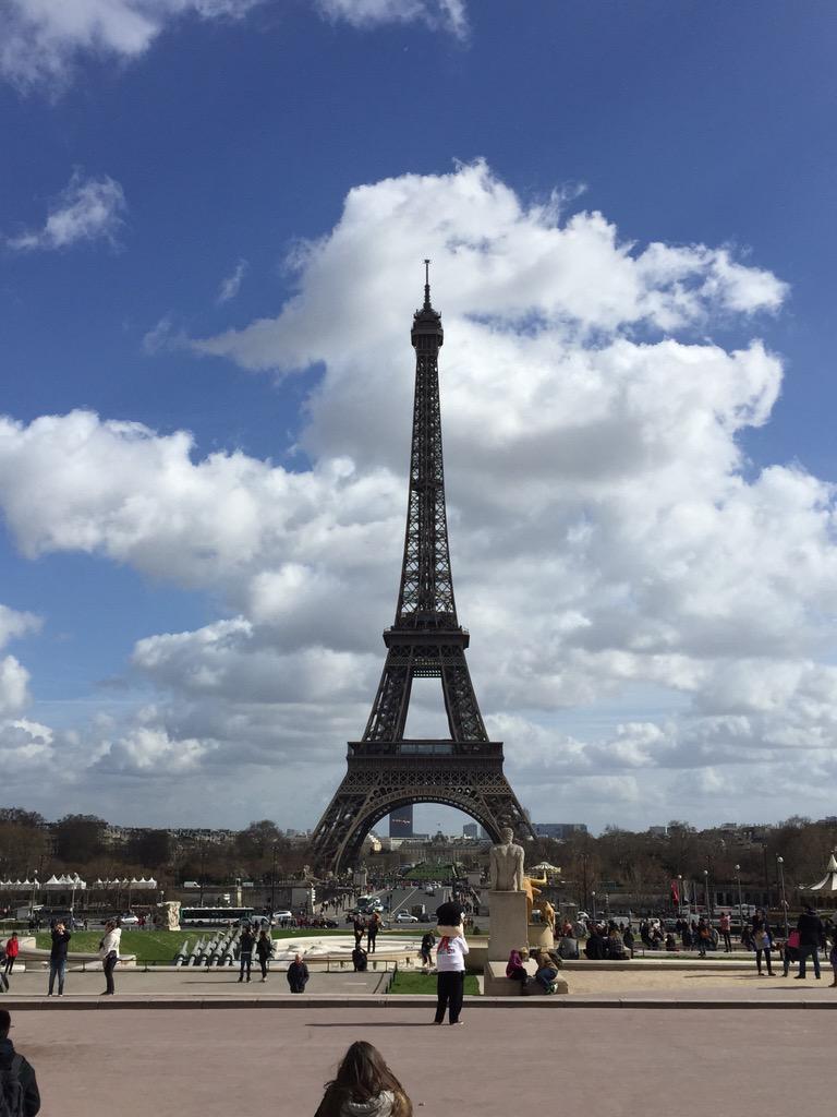 silviasgil's tweet photo. Torre Eiffel!😍💕👌 http://t.co/XbEjWayT5R