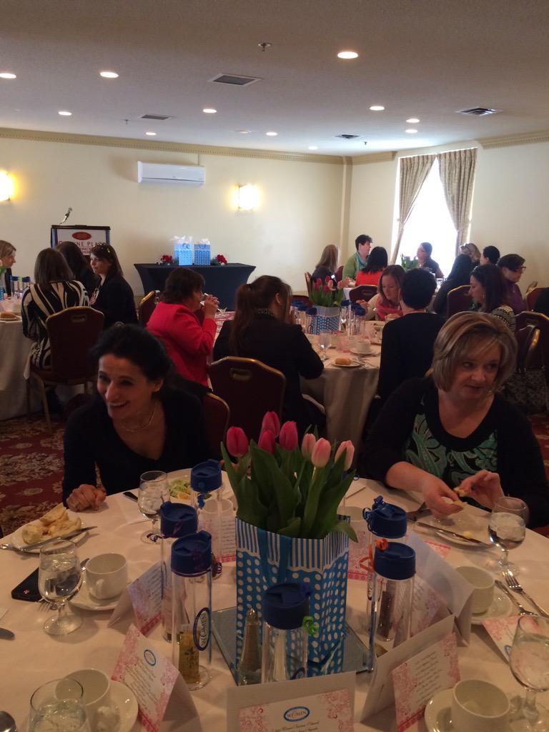 At the WBN awards luncheon! @KellysBooks @MaydayBeth