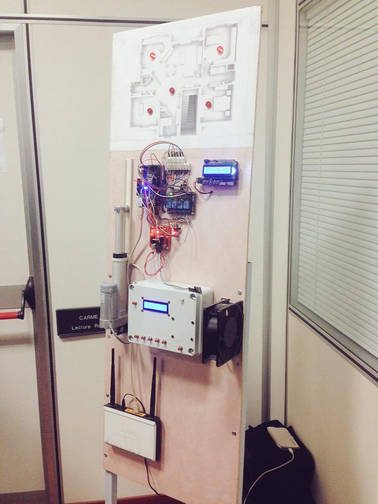 #Domotica alla portata di (quasi) tutti! #ArduinoD15 <a href="/HacklabCS/">Hacklab Cosenza</a>