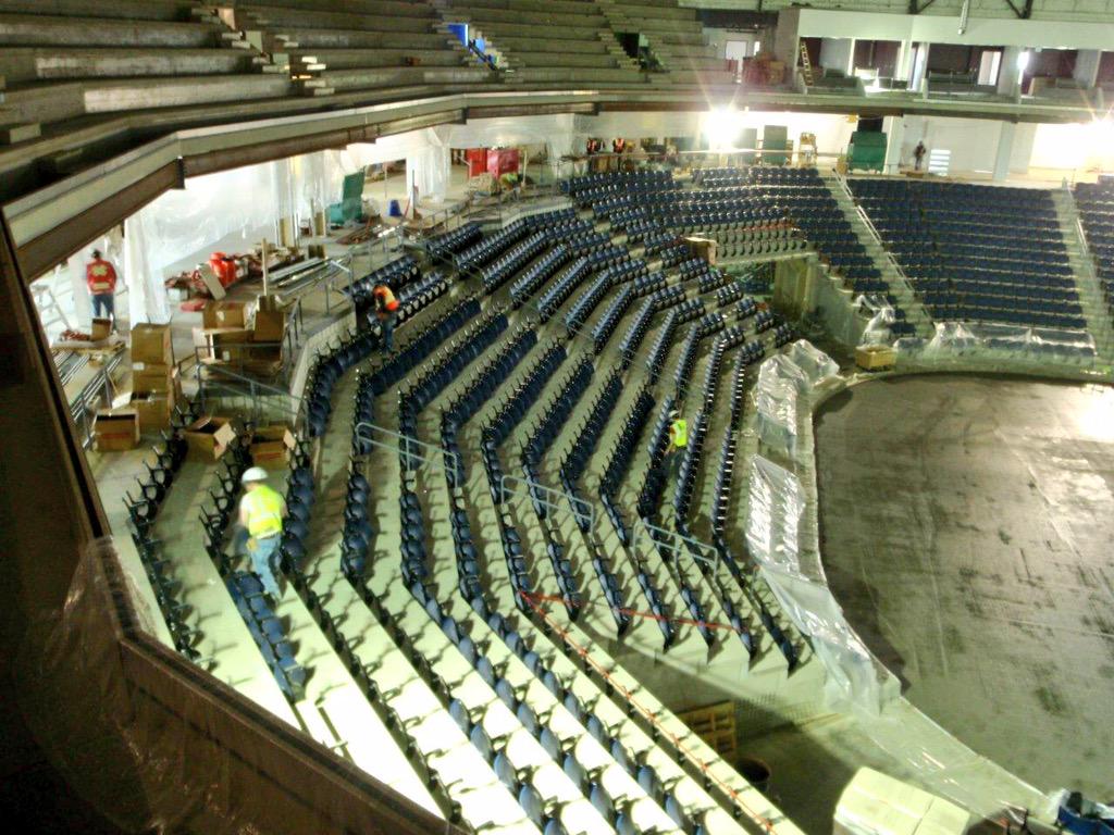 MH_Projects's tweet image. The @MH_EventCentre rink slab is being poured today! (And seats are going in.) @PCLConstruction @medicinehatcity