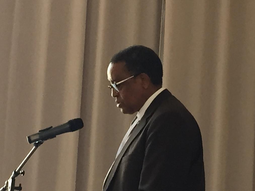 yves_Iradukunda's tweet image. Hon. Minister @SilasLwakabamba addressing the audience at Creativity World Forum. #cwf15