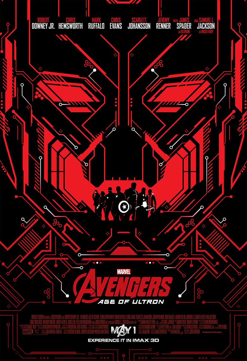 1UPlevel's tweet photo. "@Avengers: The #2 poster please! @IMAX #Avengers #AgeOfUltron 4/30 opening tix, Ready? http://t.co/Ytqxo7mzPz"
