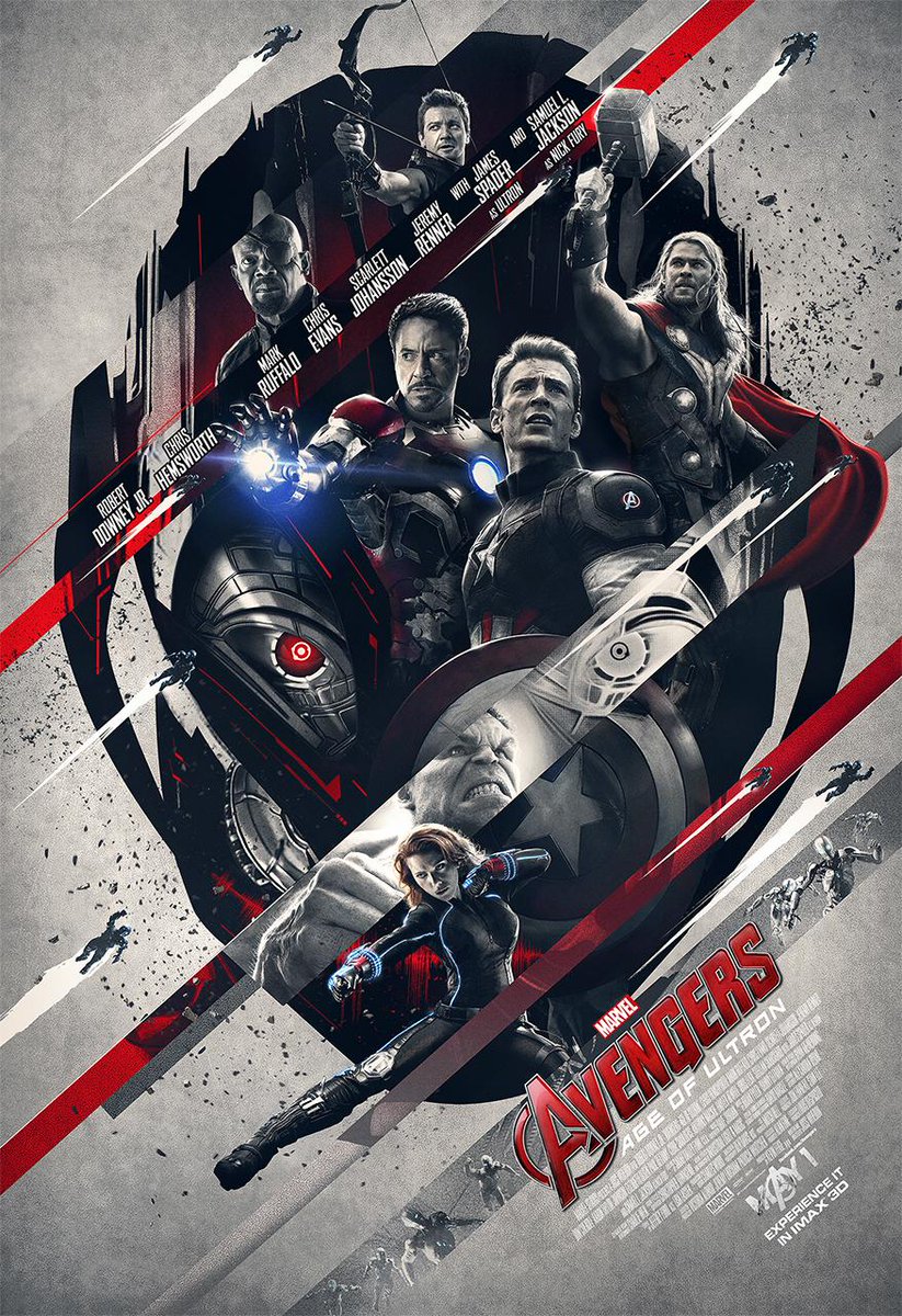 1UPlevel's tweet photo. "@Avengers: The #2 poster please! @IMAX #Avengers #AgeOfUltron 4/30 opening tix, Ready? http://t.co/Ytqxo7mzPz"