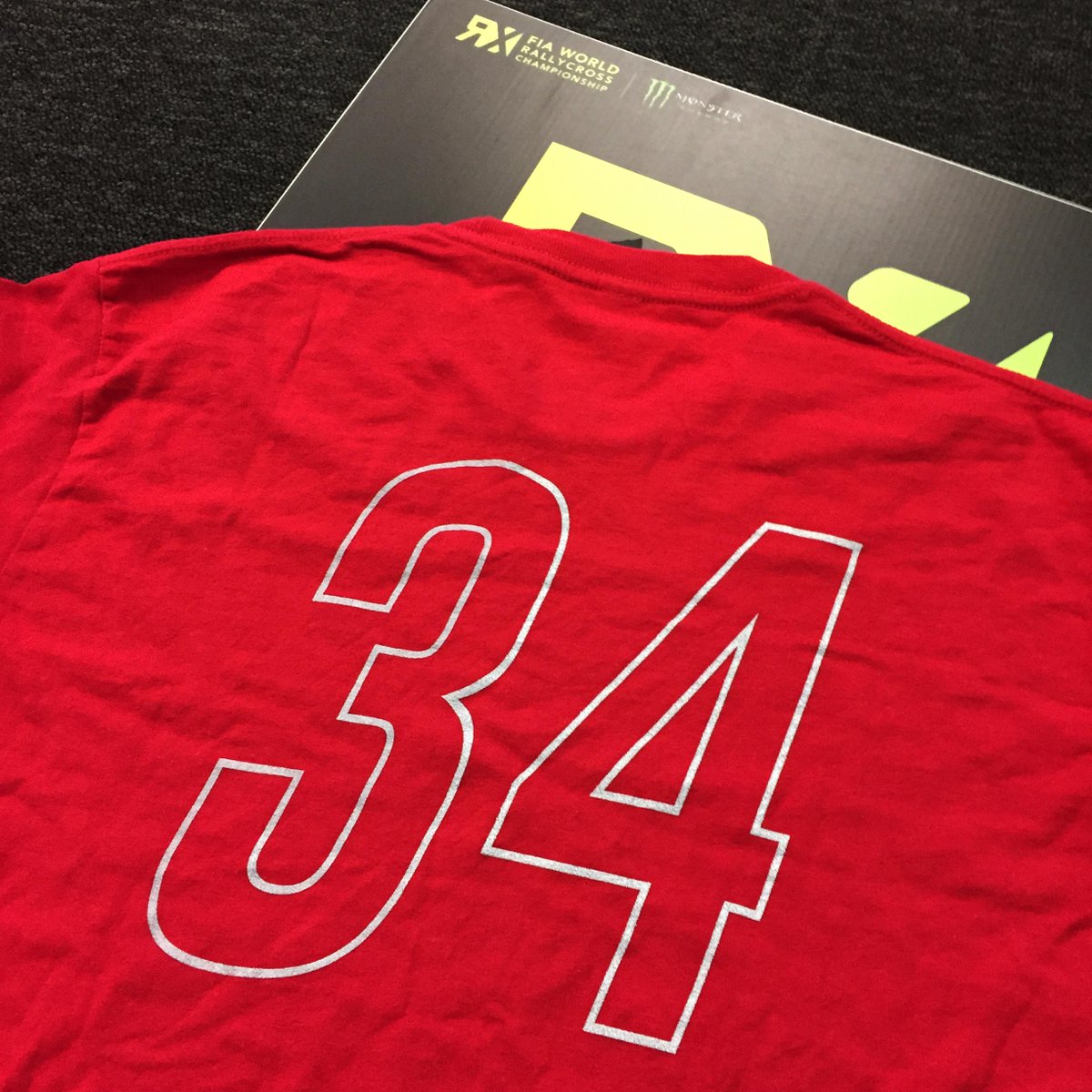 How would you like to get your hands on a Foust-34 t-shirt signed by <a href="/TannerFoust/">Tanner Foust</a> himself?! Just follow+RT to enter!