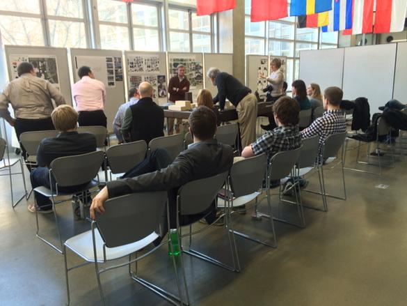 Urban design studio in the commons