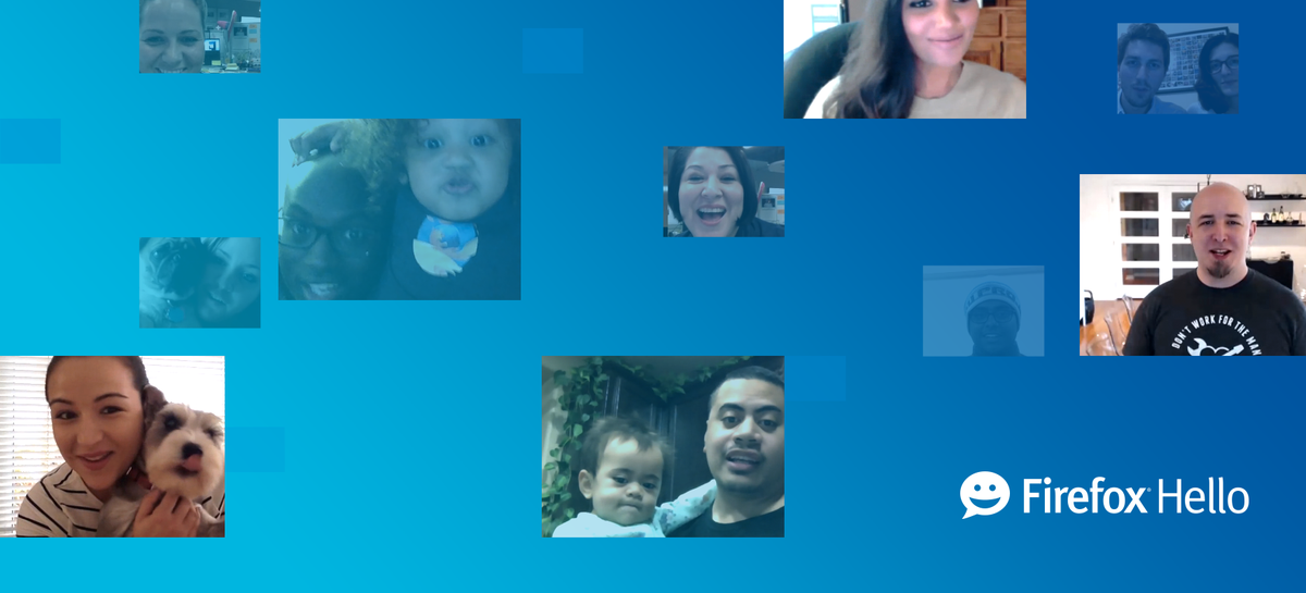 FirefoxBrasil's tweet image. Com o #FirefoxHello diga tchau para a saudade: mzl.la/1BMCTJL