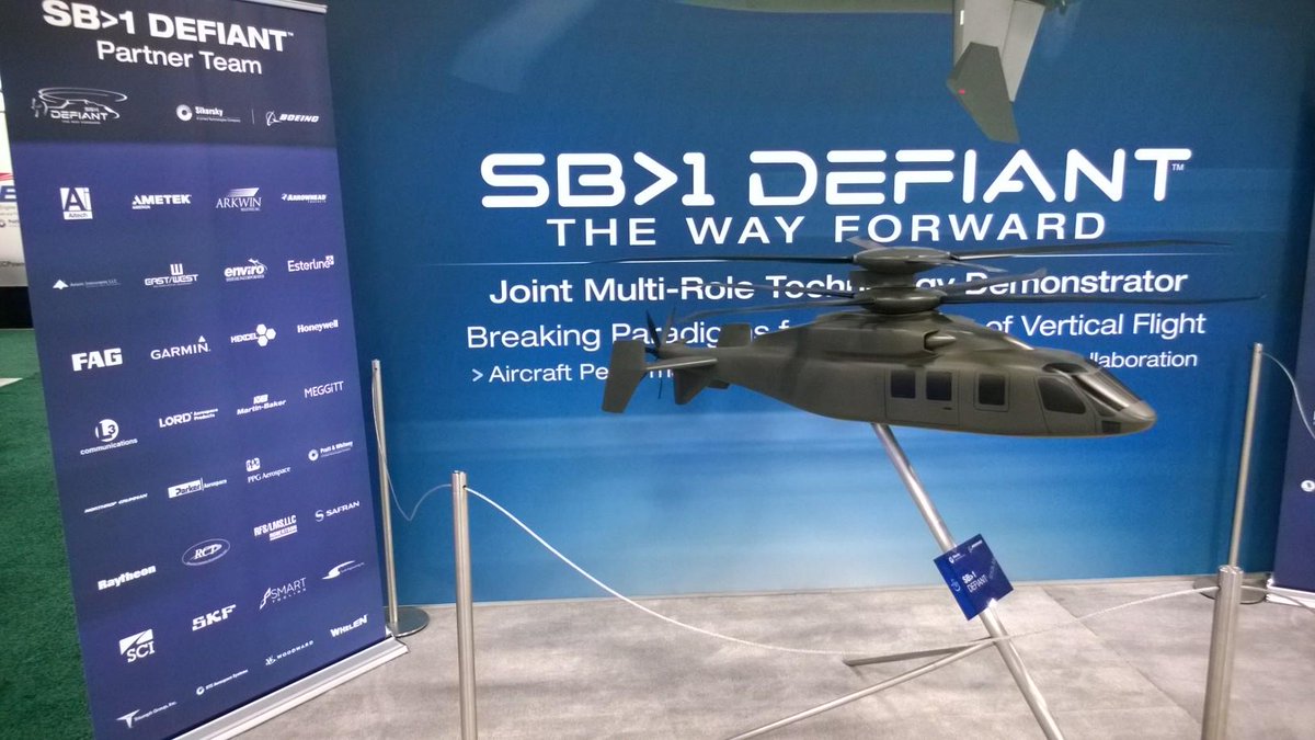 Honeywell_Aero's tweet photo. Honored to be part of the SB>1 Defiant team for @Sikorsky &amp; @BoeingDefense #15SUMMIT #ArmyAviation http://t.co/N4RGZ6bR9L