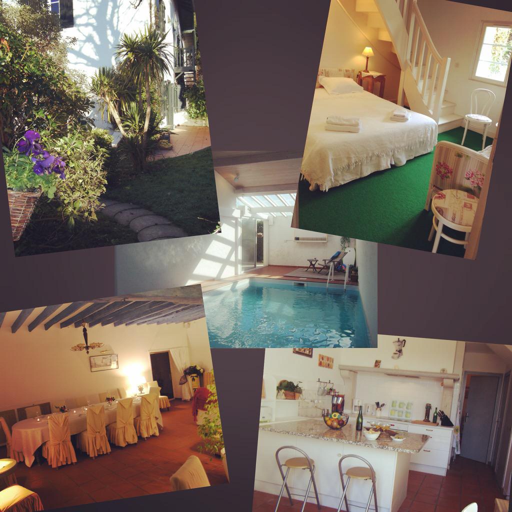 DomainedeBassi's tweet image. Une maison à louer pour vos fêtes de famille ou week-end entre amis ? #Bassilour #piscinechauffee #bidart #Biarritz