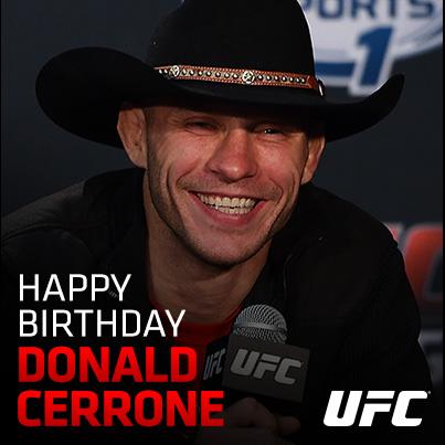 ufc's tweet photo. RT to wish @Cowboycerrone a Happy Birthday! #AnywhereAnytimeAnyplace http://t.co/MwhwFjHHiy