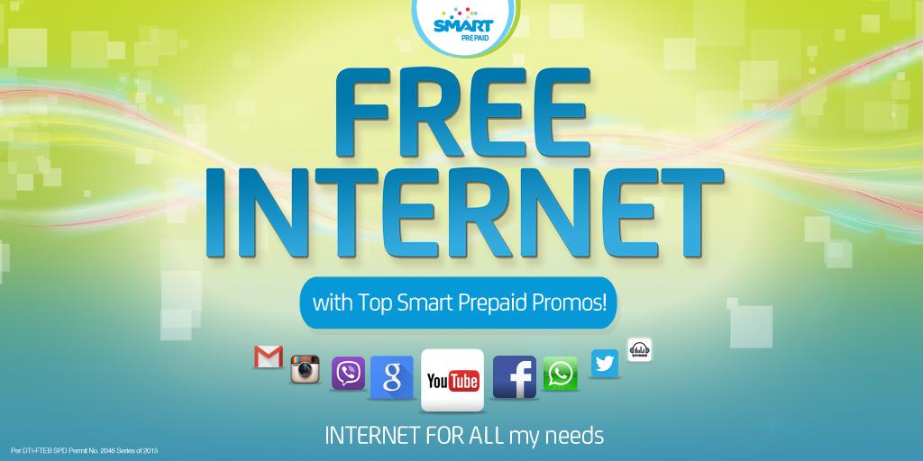 LiveSmart's tweet photo. Enjoy 30MB of #SmartFREEInternet with your favorite Smart Prepaid promo! Learn more here: http://t.co/Ps60eq1zJx http://t.co/d8R6K2djEy