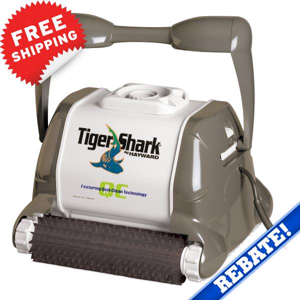 PoolSuppliesCdn's tweet image. Purchase a #Hayward TigerShark QC between April 1st &amp;amp; July 5th and receive a $50 mail in #Rebate #PoolSeason2015 #PSC