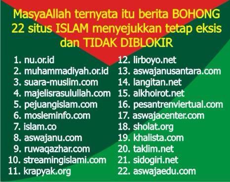 beyahmad's tweet photo. RT @aswajatv: @Gus_Arifin: Ini Situs ISLAM nggak diblokir kok http://t.co/HN6zNO8MDt | @nu_online @muslimedianews @JamaahNu @radio_nu"