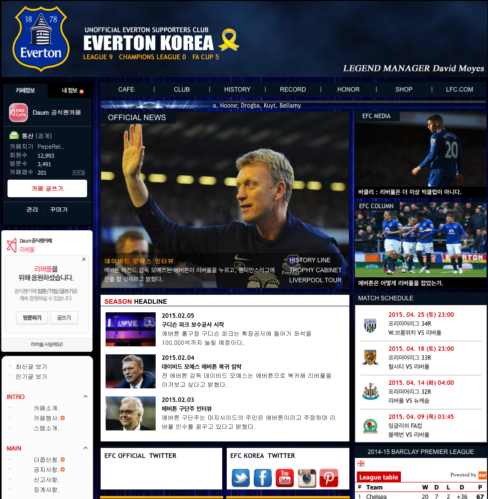 Korean_Kop's tweet photo. 현재 우리 카페 현황 http://t.co/3nXnHXdCNj