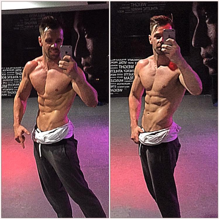 peet_rothwell's tweet photo. Front and back, sides pose! 7 weeks out! #usnclassic #bodypowerexpo @USN_UK @BodyPowerExpo #cheekyfilter http://t.co/XvQJkvslnP