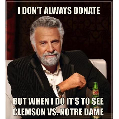 CU15gift's tweet photo. 48 HOURS of Giving starts today! Give any amount and you could be watching the Tigers play Notre Dame next fall!! http://t.co/JY5LWNetG6
