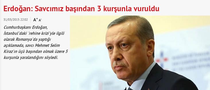 teo_dorakis's tweet photo. 3 kurşun kimin?
Emniyet Müdürü: İçeride 2 el ateş edildi
Erdoğan: Savcımız 5 kurşunla vuruldu
http://t.co/qDLOyFnnLv http://t.co/L7czw55BGA
