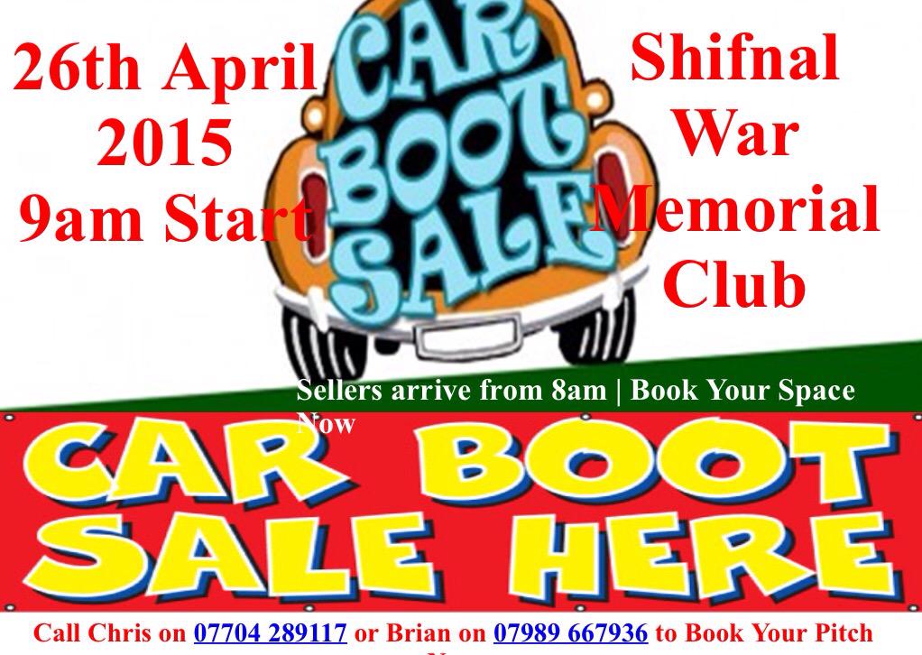 We are hosting a Car Boot Sale soon, would you like to come along?
We can't wait and hope you can join us