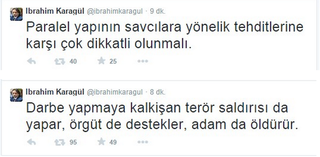 Çok şerefsiz gördük ama savcının ölümünü paralele bağlayacak kadar şerefsizini az gördük!