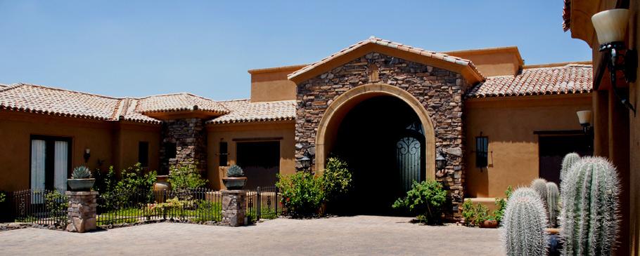 OcotilloCo's tweet image. #CustomHome with #Tuscan styling.#Arizona @Ocotilloco