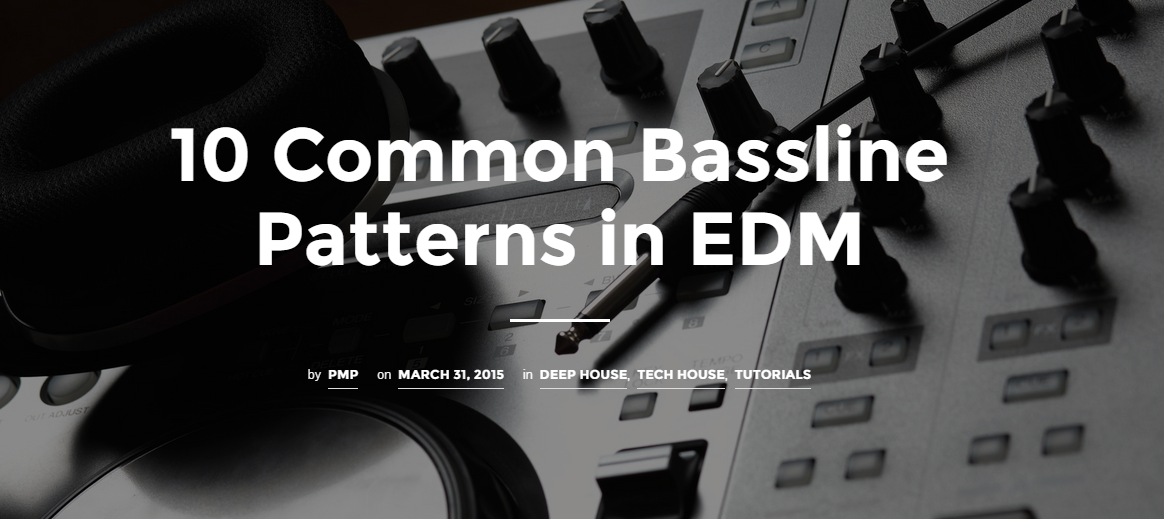 flstudio_pmp2's tweet photo. 10 Bassline Patterns used in EDM - Ableton Live Tutorial #flstudio11
http://t.co/B9KRuig9XS http://t.co/foqAjNRLOm