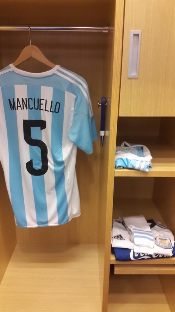 #GiraPorEEUU La 5 de @fedemancuello también espera por el volante de <a href="/Independiente/">C. A. Independiente</a> en el vestuario del @MLStadium