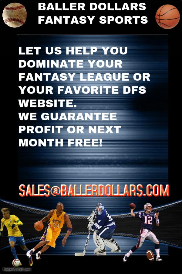 BALLER_DFS's tweet photo. @BEARY1010 DFS lineups struggling? Let our top ranked DFS expert give you 1on1 advice/best lineups everyday! #dfs http://t.co/KsyomusjmQ
