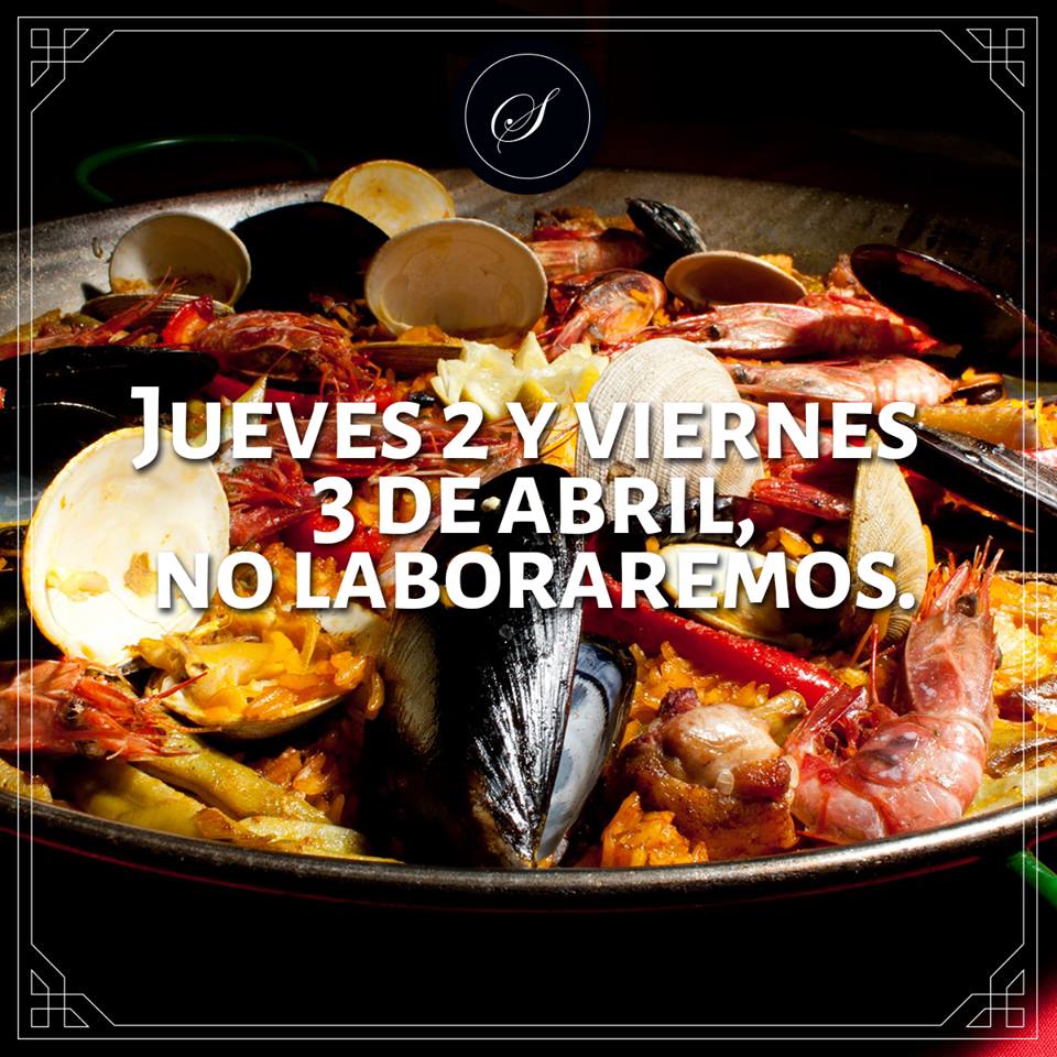 ElSegovianoMid's tweet photo. Jueves 2 y viernes 3 de abril no laboraremos. Pero con mucho gusto les estaremos atendiendo sábado y domingo. http://t.co/0fLV2Hrk7J