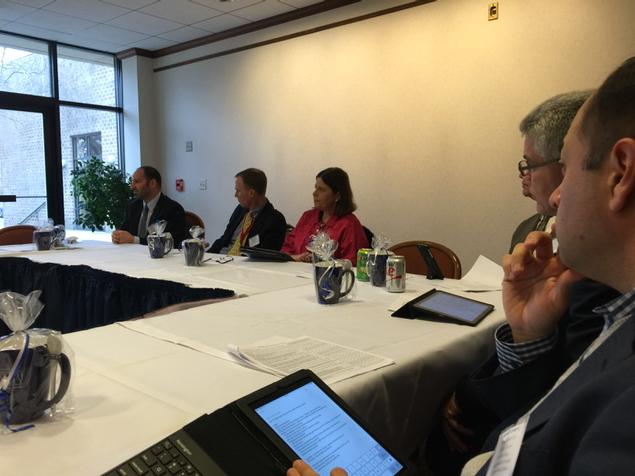 DrGeorge_MU's tweet photo. Monmouth U School of Ed Advisory Council @FHSuptRibon @HazletSupt @RegSupt @Msalvatore2012 @monmouthu #HawkEducators http://t.co/vaeQI8NZNk