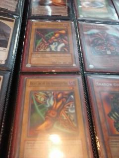tigerstarflower's tweet photo. Some really old yu-gi-oh cards, including all of exodia 😊 http://t.co/RYLB8ngEnt