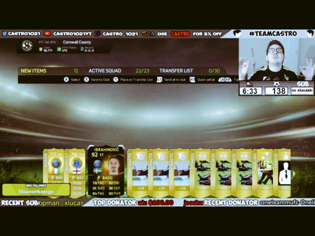 Castro1021's tweet photo. Plays the Zlatan song...........

Asks for the Zlatan.......

Packs the Zlatan....

"How's your day been?!" ;) http://t.co/YDZjiRxtgm