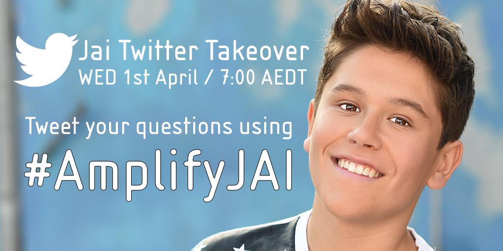 thisisamplify's tweet photo. TONIGHT @JaiWaetford will be taking over our account &amp; will be answering your questions!! Ask a Q using #AmplifyJAI http://t.co/CIO3cigPqj