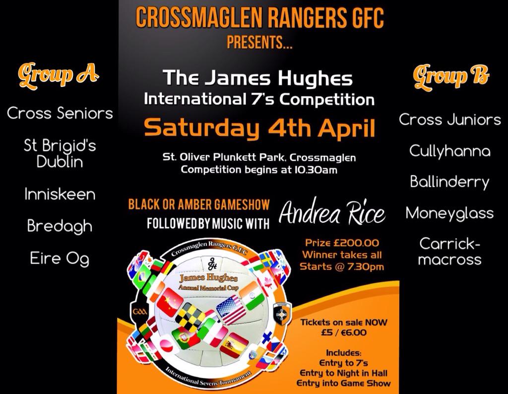 crossrangers's tweet photo. We're looking forward to welcoming @eireogcraigavon to the @crossinter7s on Saturday! #Inter7s #WeeJames http://t.co/iLLfUOfDIW