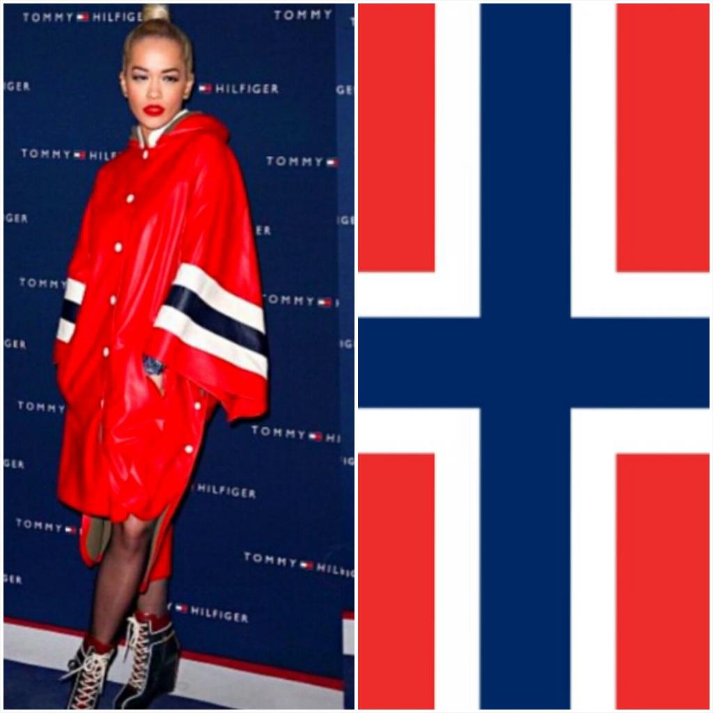 MichelleNov's tweet image. #ritaora har fått på seg #17mai outfiten 🙌 klar uansett vær si