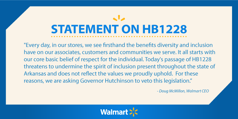 Our statement on Arkansas #HB1228