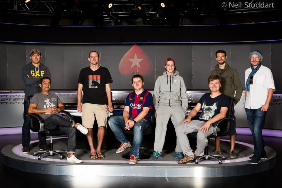 PokerStarsUK's tweet photo. Eight remain, but only one can win the #EPT100 Main Event & €1,260,000. Find out who at midnight GMT on @Channel4 http://t.co/aoDKhOkKXB