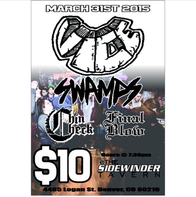 finalblowdenver's tweet image. Countdown to @Vicehc #swamps @finalblowdenver &amp;amp; #chincheck  3 hours to go