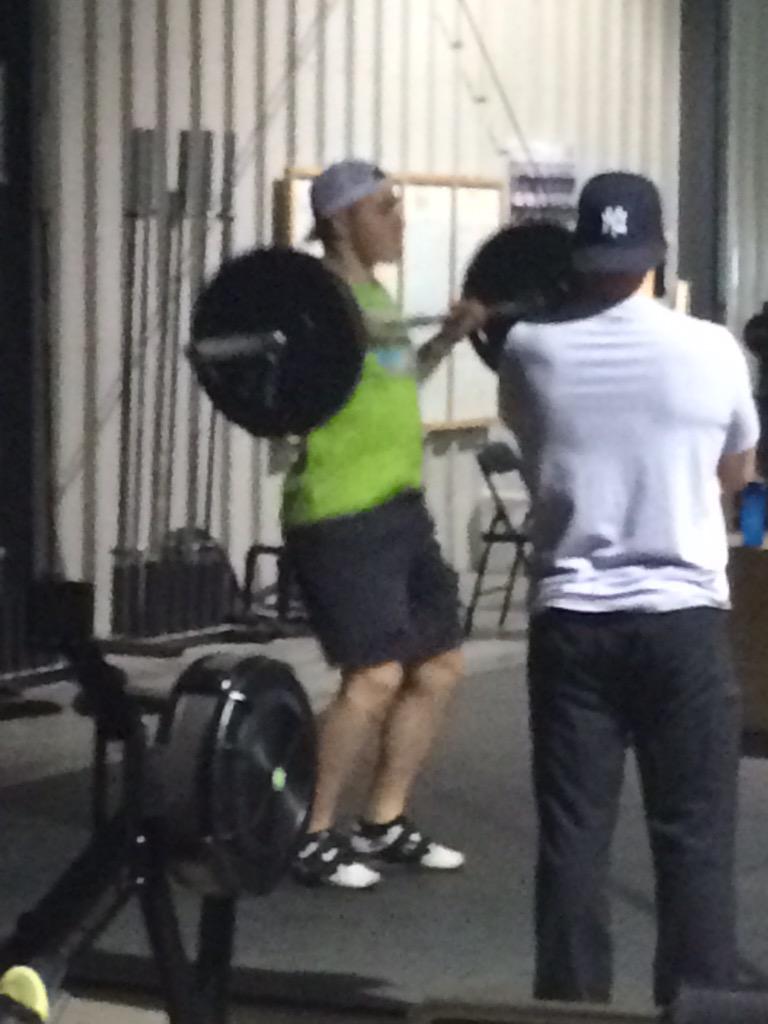 notschenck's tweet photo. PR day at the gym #crossfitrules #reva #05in14 http://t.co/ydg2REB9rA
